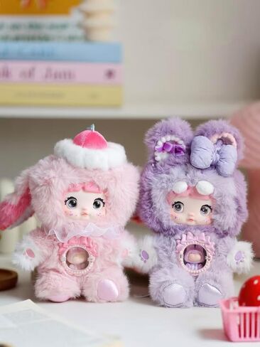 Nommi Sweetheart Plush Blind Box Keychain, Kawaii Stuffed Animal Bag Charm with Hidden Surprise, Collectible Accessory for Holidays & Birthdays in Kuwait
