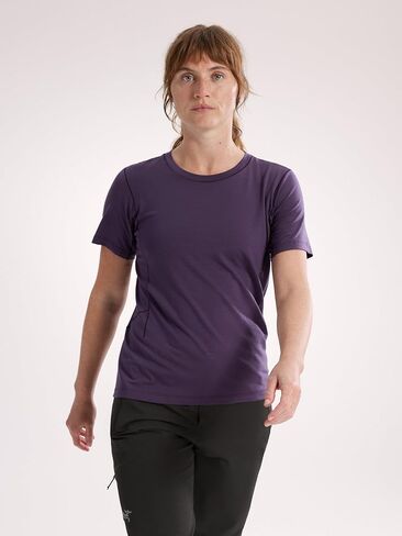 Arc'teryx Lana Merino Wool Crew SS Women's | Light, Merino Blend Tee for Every Mountain Activity in Kuwait