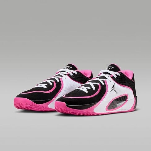 Nike Tatum 4 Basketball Shoes (Black/White/Pinksicle) in Kuwait