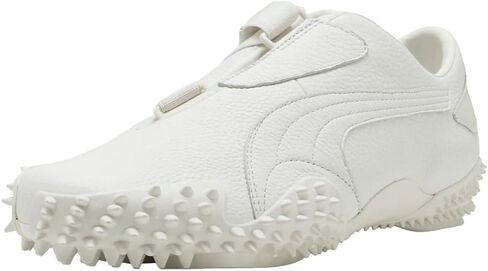 PUMA Mens Mostro Leather Slip On Sneakers Shoes Casual - White in Kuwait