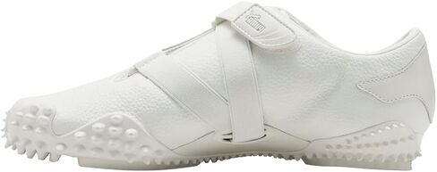 PUMA Mens Mostro Leather Slip On Sneakers Shoes Casual - White in Kuwait