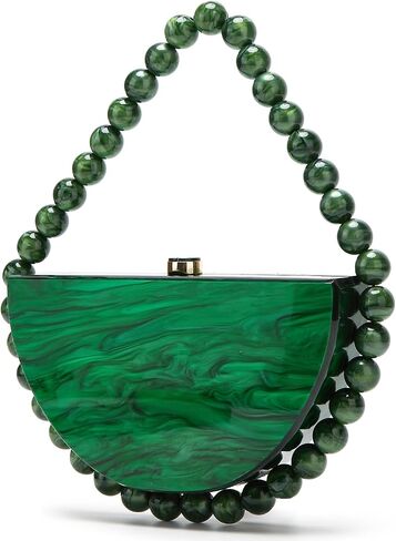 Jusavie Acrylic Clutch Purses for Women Cute Bead Evening Handbag Chic Trendy Evening Clutch Bag for Party Prom Wedding 2026 in Kuwait