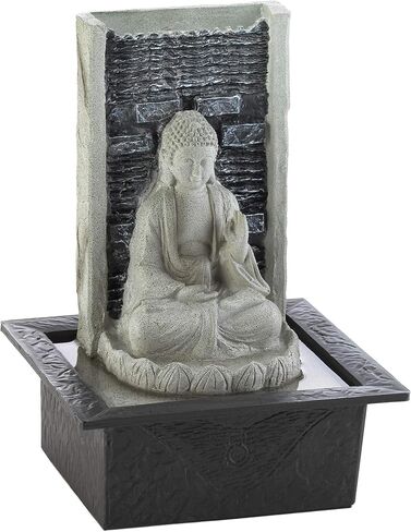 Buddha Cascading Tabletop Fountain 8.25x7.25x11.25 in Saudi Arabia