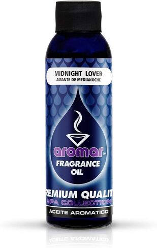 AROMAR Premium Fragrance Oil, 4oz Bottle 3 Pack Long Lasting Aromatic Scent, Fresh and Revitalizing Aromatherapy for Living Room, Bedroom, and Kitchen 12oz Midnight Lover in Saudi Arabia