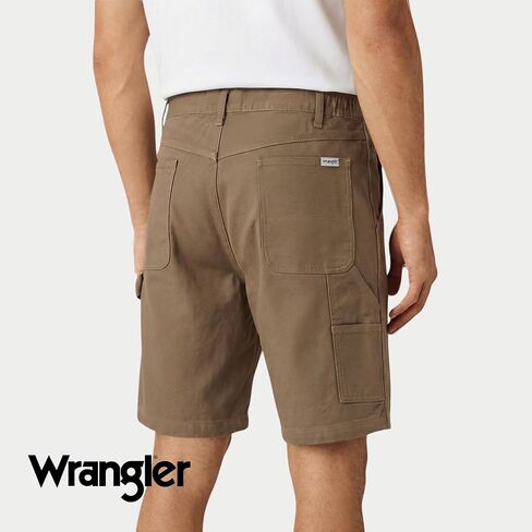 شورت Wrangler Carpenter للرجال كبير وطويل، شورت عمل متين ثقيل الوزن مع جيوب متعددة الاستخدامات، شورت كارجو رجالي in Kuwait