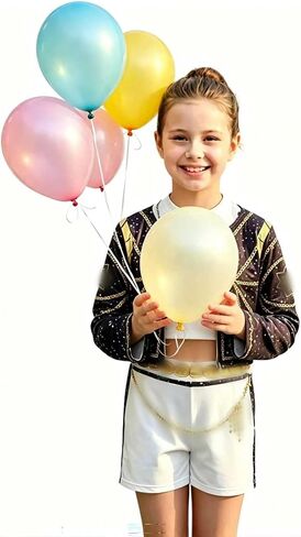 Girls Stage Costume, Black Halloween Costume for Kids Birthday Cosplay Party Dress Up in Kuwait