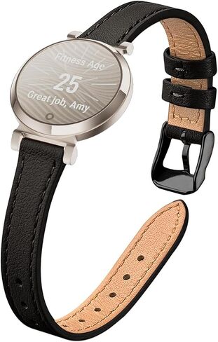 Slim Leather Band for Women, Top Grain Genuine Leather Strap Thin Watch Wristband in Saudi Arabia