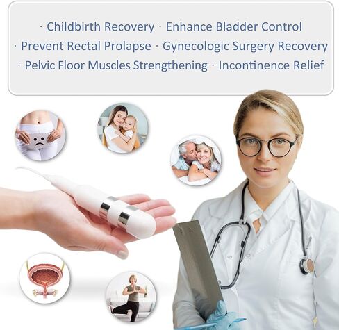 iStim Medical Probe for Pelvic Floor Electrical Muscle Stimulation, Incontinence Relief - PR-03A ompatible with Incontinence EMS Machine in Kuwait