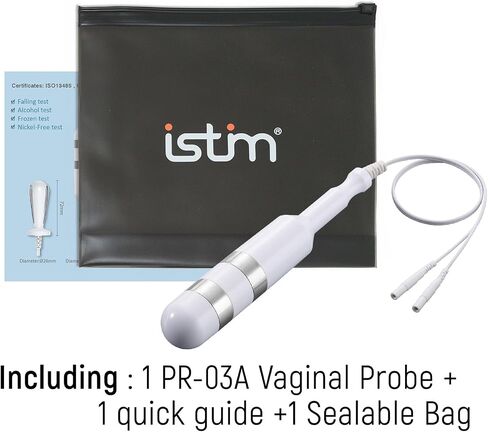 iStim Medical Probe for Pelvic Floor Electrical Muscle Stimulation, Incontinence Relief - PR-03A ompatible with Incontinence EMS Machine in Kuwait