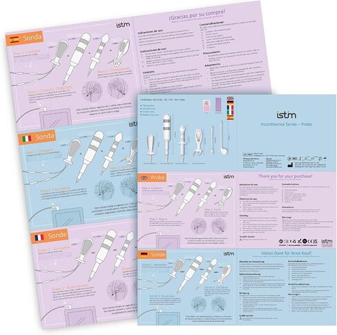 iStim Medical Probe for Pelvic Floor Electrical Muscle Stimulation, Incontinence Relief - PR-03A ompatible with Incontinence EMS Machine in Kuwait