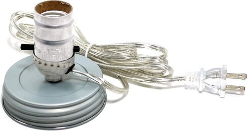 Darice Canning Jar Lamp Adapter-Zinc Ring in Kuwait