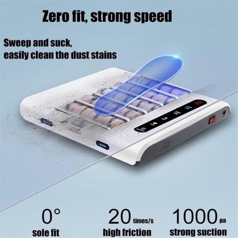 Fully Automatic Rechargeable Shoe Cleaning Machine | 260RPM Induction Polisher | Effortless Shoe Care for Sneakers, Leather & Suede | Ultimate Footwear Maintenance Tool in Kuwait