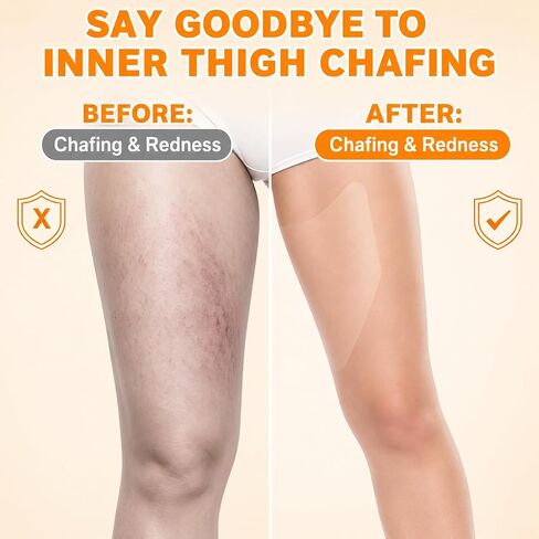 Thigh Lift Tape, Waterproof Invisible Firming Patches for Legs, Anti-Friction Thigh Tape for Thighs, Stomach & Arms, Body Tape for Women, 1 Box in Saudi Arabia