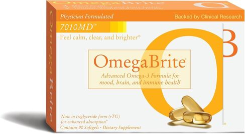 7010MD Advanced Omega-3. 92% Purity. 1140mg EPA. New Premium 90-Count Size. Supports Brain, Heart, Immune, and Joint Health. in Saudi Arabia