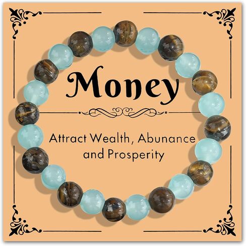 Jade Bracelet Money Attraction Bracelets for Women Natural Jade Lucky Bracelets for Women Trendy Jewelry Gifts in Kuwait
