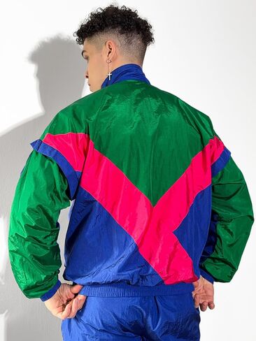 Mens Retro Tracksuit Set M-XL, 80s and 90s Outfit for Men in Saudi Arabia