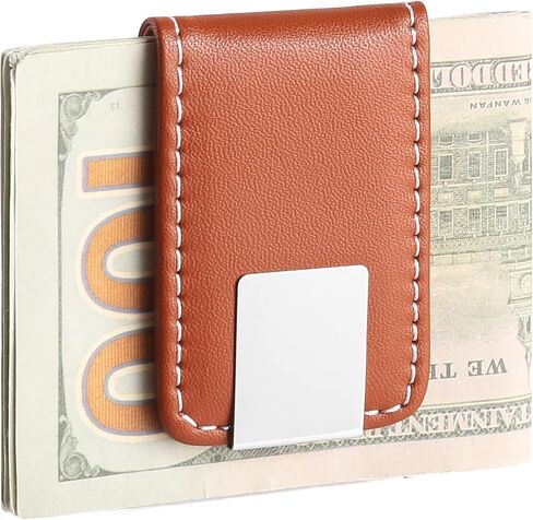 Men's Magnetic Money Clip Wallet Credit Card Holder Pocket Cash Wallet for Men in Saudi Arabia
