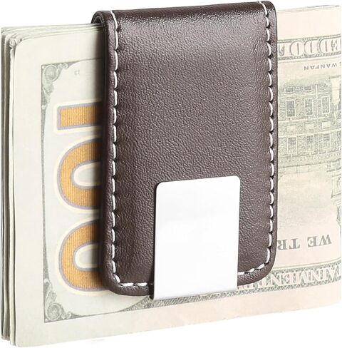 Men's Magnetic Money Clip Wallet Credit Card Holder Pocket Cash Wallet for Men in Saudi Arabia