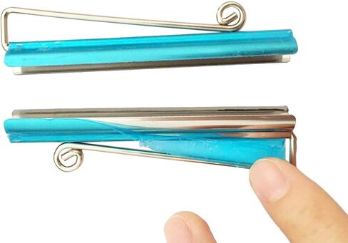 75mm Spring Metal Money Clip Insert Replacement For Bifold Wallet Bifold Money Clip in Saudi Arabia