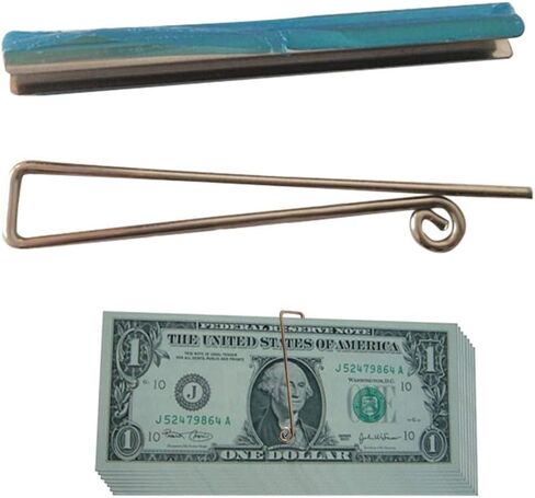 75mm Spring Metal Money Clip Insert Replacement For Bifold Wallet Bifold Money Clip in Saudi Arabia