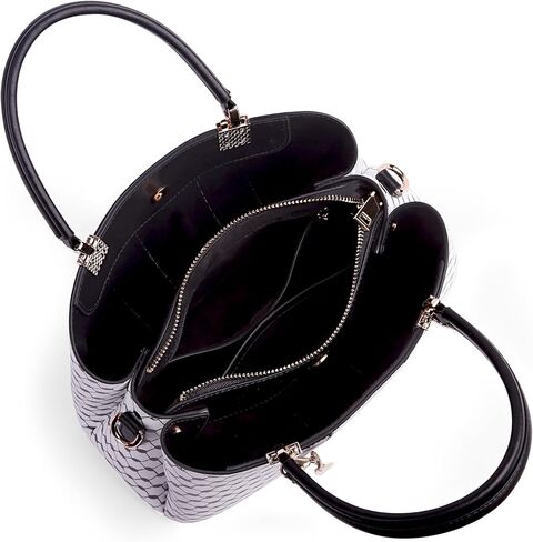 Threads of Heritage Handbag Collection - Genuine split Cowhide Leather - INSPIRED BY THE KEFFIYEH | Modern Heritage in Saudi Arabia