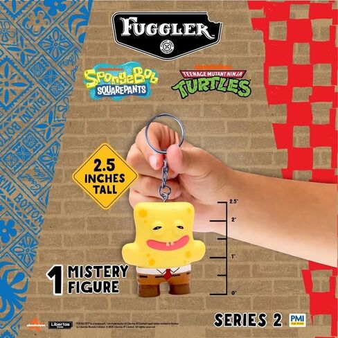 Fuggler Funny Ugly Monster Series 2 Collectible Keychain Mystery Pack, 2.5 Inch, 46 to Collect in Saudi Arabia