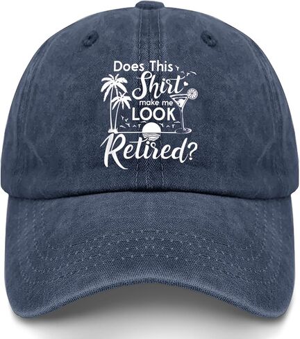 Does This Shirt Make ME Look Retired? Hats for Daughter Fashion Washed in Saudi Arabia