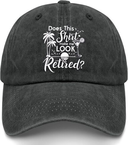 Does This Shirt Make ME Look Retired? Hats for Daughter Fashion Washed in Saudi Arabia