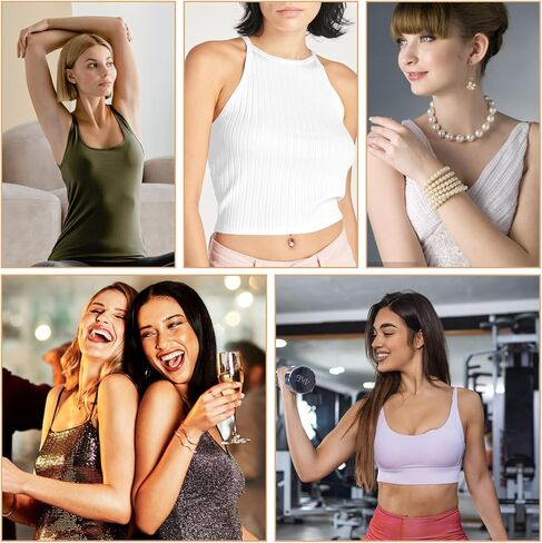 Tyqour 22Pcs Clear Bra Straps Adjustable Invisible Bra Straps Replacement Elastic Adjustable Clear Bras Strap with Bras Clips for Strapless Dress Women Girls in Kuwait