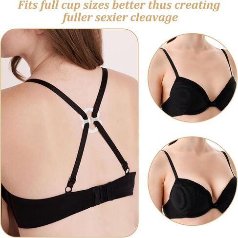 Tyqour 22Pcs Clear Bra Straps Adjustable Invisible Bra Straps Replacement Elastic Adjustable Clear Bras Strap with Bras Clips for Strapless Dress Women Girls in Kuwait