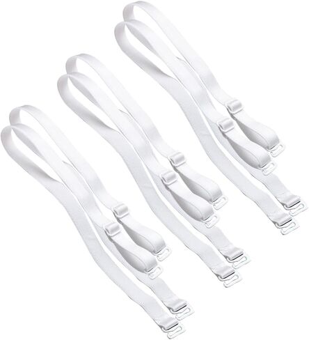 caringgarden 3 Adjustable Bra Strap Shoulder Bra Straps Replacement with 12mm 15mm 18mm Width Optional in Saudi Arabia