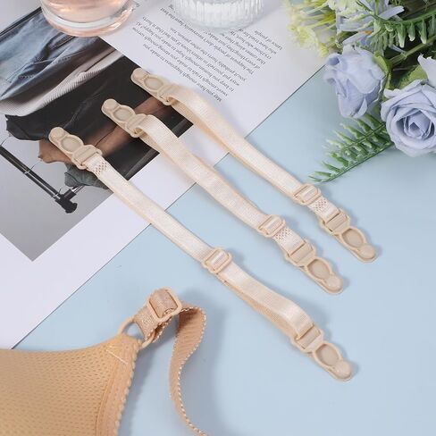 3 Pcs Bra Strap Holder, Elastic Anti Slip Bra Strap Clips Adjustable Keep Bras Straps From Slipping in Kuwait