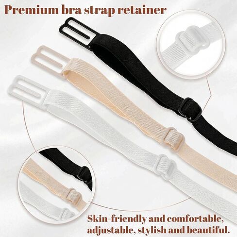 11 Pack Bra Strap Clips Adjustable Conceal Bras Clip Bras Clips to Make Racerback Bra Strap Holders for Full Cup Size Ballet Dance Cleavage Control in Kuwait