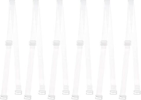 Invisible Silicone Bra Straps, Non-Slip Clear Convertible Bra Straps for Dancers, Adjustable for Strapless Bras in Saudi Arabia
