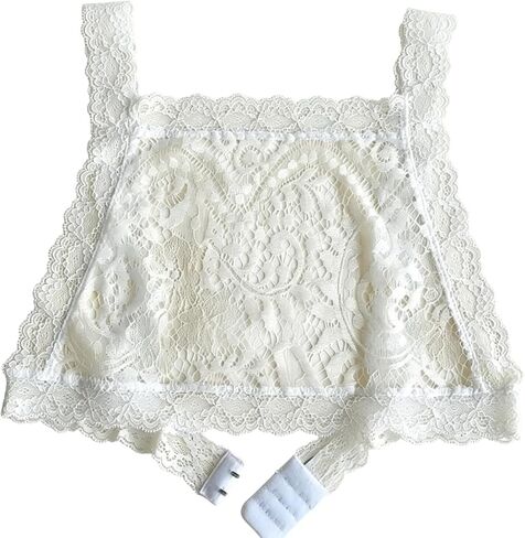 سيدة الدانتيل ساحة الرقبة Bralette إدراج تراكب لوحة التواضع سترة الدانتيل تراكب أعلى الانقسام غطاء لوحة التواضع in Kuwait