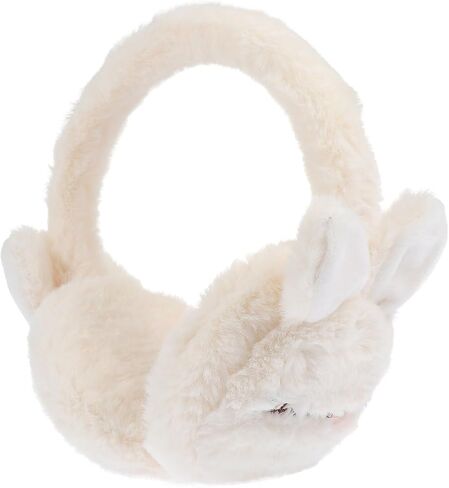 ULTECHNOVO Plush Winter Earmuffs Adorable Ear Warmers Soft Faux Fur Ear Cover for Boys Cold Weather Outdoor Warm-keeping in Kuwait