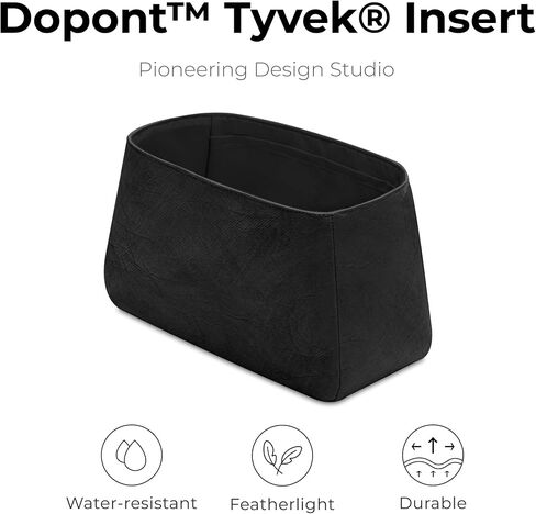 Handbag Organizer Insert for YSL LE 5 À 7 Supple Samll Hobo Bag,Custom Fit Inside Premium Matte Black Lightweight WaterResistant Purse Insert with Cup Holder Accessories in Kuwait