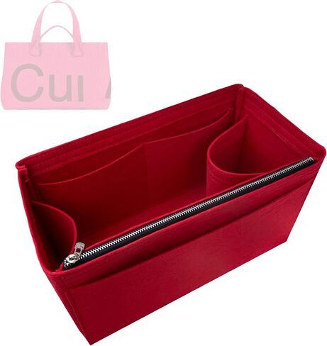 Divitize Premium Organizer compatible with Curves Tote Bag Organizer - Handmade Felt, Reinforced Base, Custom-Made Design, 24+ Colours (Hot Magenta, for Curves Tote) in Saudi Arabia