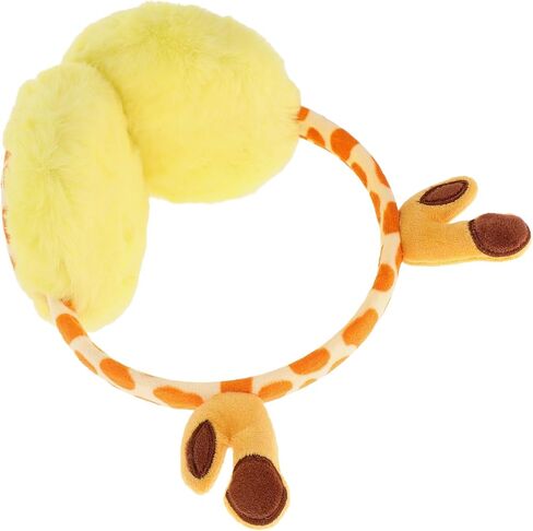 Winter Earmuffs Giraffe Ear Warmers Adjustable Plush Ear Covers for Boys and Cold Weather Protection in Kuwait