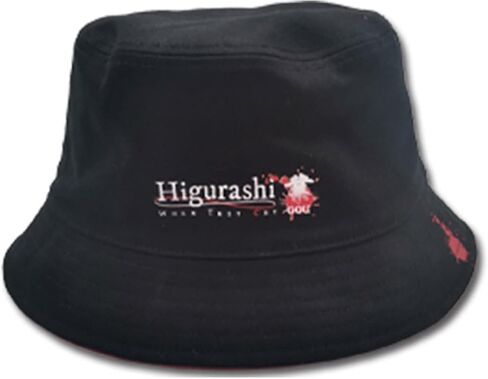 Higurashi When They Cry - قبعة دلو بشعار متعدد الألوان in Kuwait