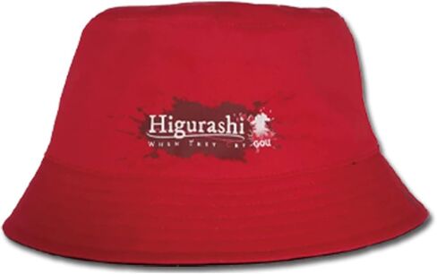 Higurashi When They Cry - قبعة دلو بشعار متعدد الألوان in Kuwait