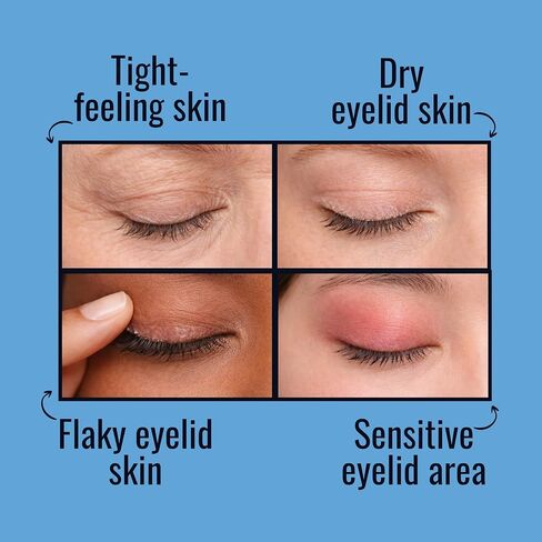 NOVEHA NIGHTTIME Eyelid Ointment Night Gel For Dry Eye Relief | Long Lasting Moisturizer Preservative Free | Moisturizing Cream for Night, External Use Only | 0.35 Oz / 10 gr in Kuwait