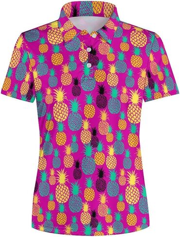 Women's Polo Shirt Quick Dry Golf Short Sleeve Shirts Moisture Wicking Polo Shirts Sports Tennis Shirt in Saudi Arabia