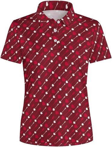 Women's Polo Shirt Quick Dry Golf Short Sleeve Shirts Moisture Wicking Polo Shirts Sports Tennis Shirt in Saudi Arabia