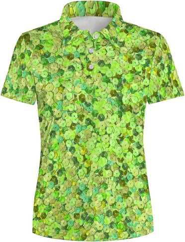 Women's Polo Shirt Quick Dry Golf Short Sleeve Shirts Moisture Wicking Polo Shirts Sports Tennis Shirt in Saudi Arabia