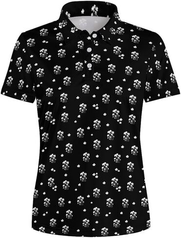 Women's Polo Shirt Quick Dry Golf Short Sleeve Shirts Moisture Wicking Polo Shirts Sports Tennis Shirt in Saudi Arabia