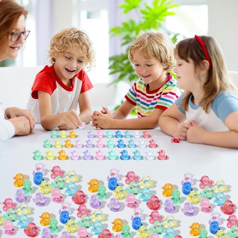 200PCS Mini Resin Small Ducks to Hide Miniature Tiny Little Plastic Ducks for Hiding Resin Duck Bulk Pack for Micro Garden Aquarium DIY Craft Office Desk Decor Vase Filler Gifts Party Favors in Kuwait