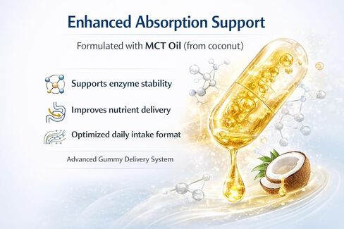 Nattokinase Gummies 10,000 FU 7-in-1 Ultra Absorption Cardiovascular Supplement with CoQ10 Bromelain Turmeric Ginger Olive Leaf & White Willow Bark for Men & Women Zero Sugar Low Carb MCT Oil Formula in Saudi Arabia