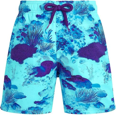 Vilebrequin Boys Stretch Swim Shorts Coral Reef in Kuwait