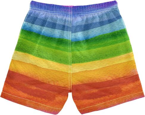 Aflyko Basic Boys' Board Shorts Toddler Teens Swim Trunk Girls Beach Swimwear Bathing Suit in Saudi Arabia